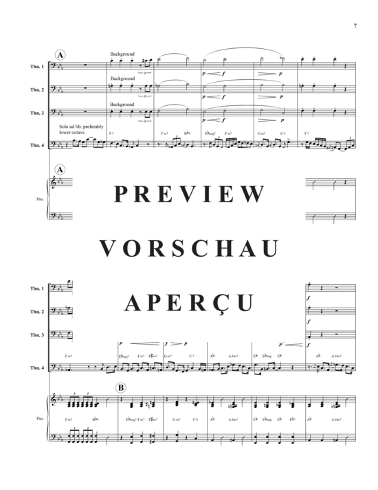 Product gallery: Page 8 of 21 12 Ex-Tra Spicy , , (trombone quartet + piano)