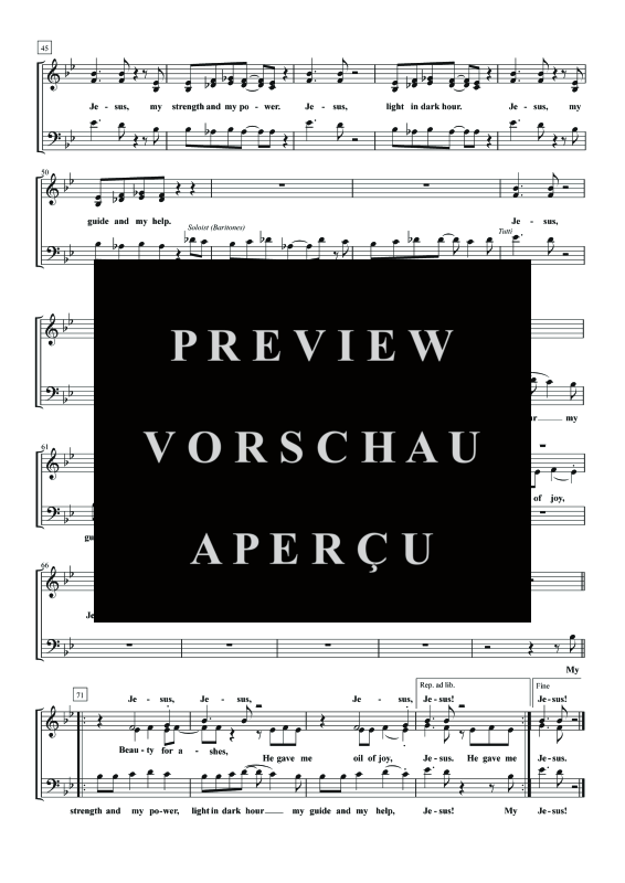 Produktgalerie: Seite 5 von 11 Beauty For Ashes, , Gemischter Chor SAB und Klavier