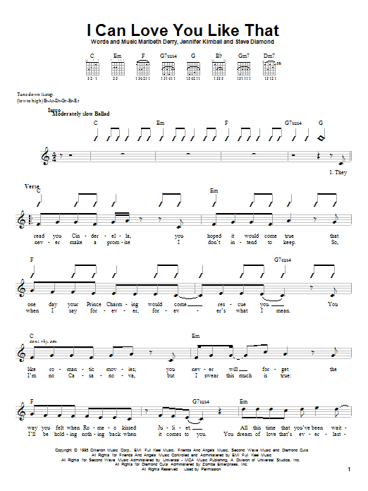 Product gallery: Page 1 of 1 I Can Love You Like That, John Michael Montgomery