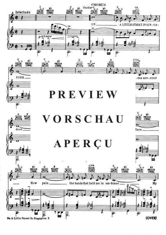 Produktgalerie: Seite 4 von 8 On A Little Street In Singapure , Sinatra, Frank, Klavier und Gesang