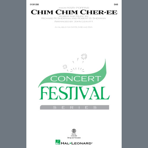 cover: Chim Chim Cher-ee (from Mary Poppins) (arr. John Leavitt), Sherman Brothers, Chor