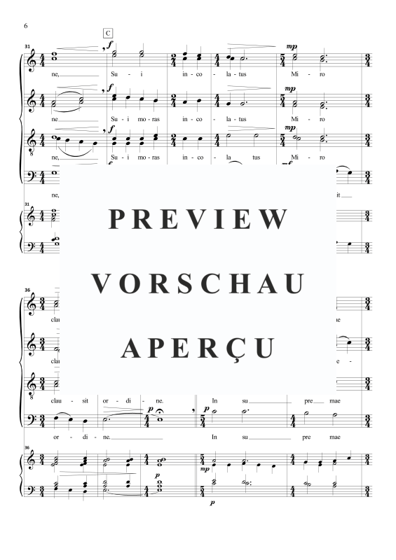 Produktgalerie: Seite 7 von 11 Pange Lingua (motet on Gregorian theme), , Gemischter Chor