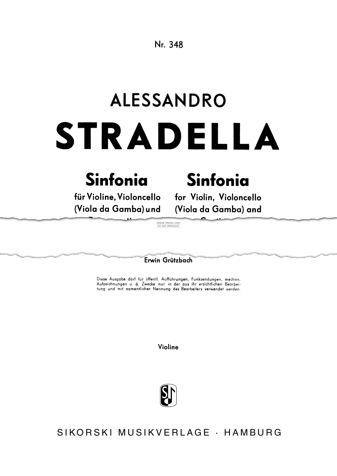 Product picture to: Sinfonia