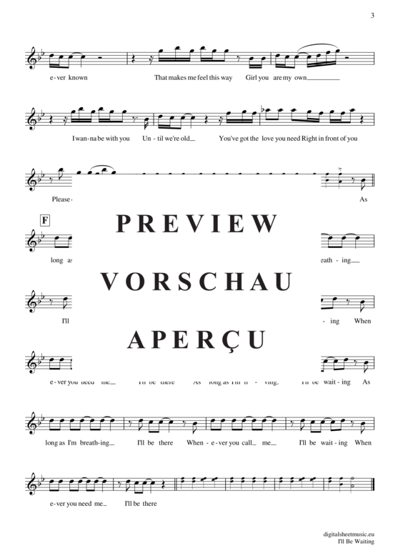 Produktgalerie: Seite 4 von 4 I´ll be waiting , Kravitz, Lenny, (Oboe / Fagott)
