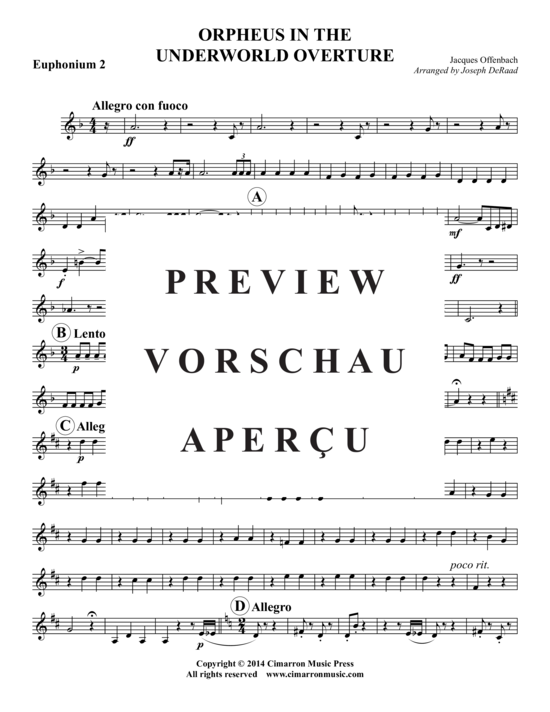 gallery: Overture to Orpheus , , (2x Bariton, 2x Tuba)