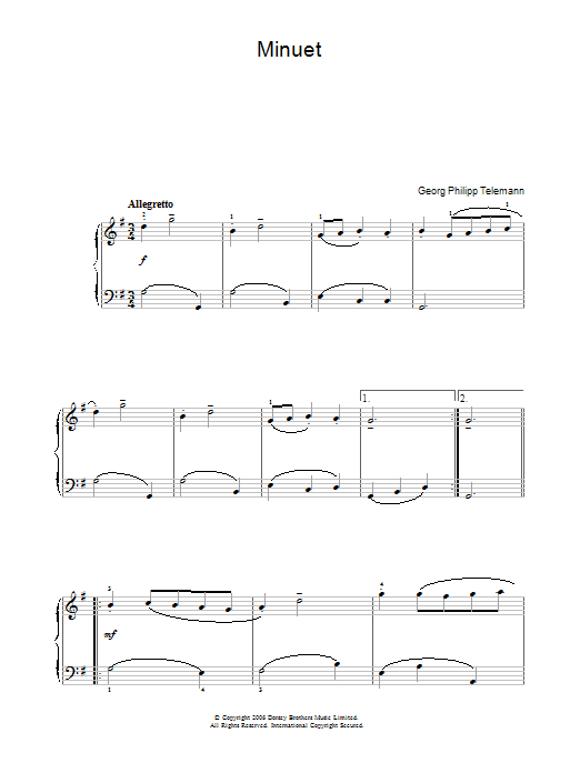 Produktbild zu: Minuet