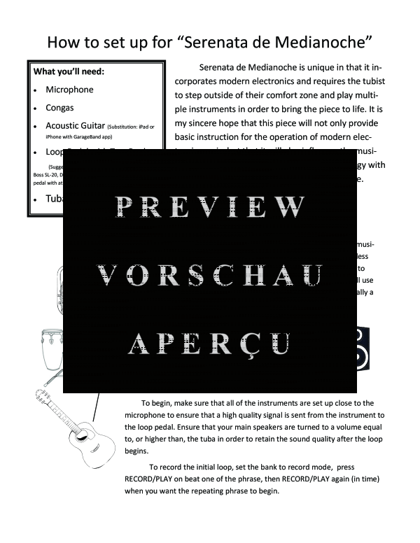 Product gallery: Page 5 of 8 Serenata de Medianoche, , (Tuba Solo Digital Delay)