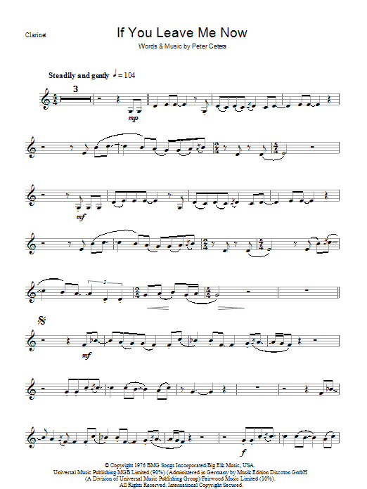 Produktbild zu: If You Leave Me Now