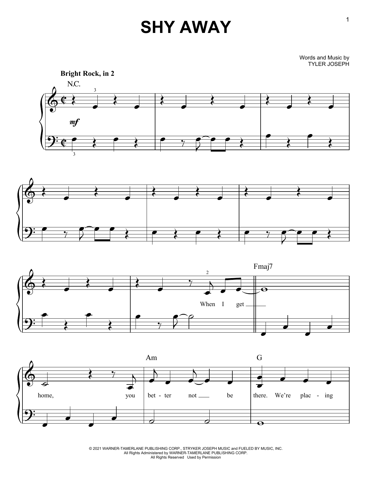 Produktbild zu: Shy Away