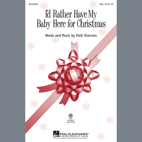 Product picture to: I'd Rather Have My Baby Here For Christmas