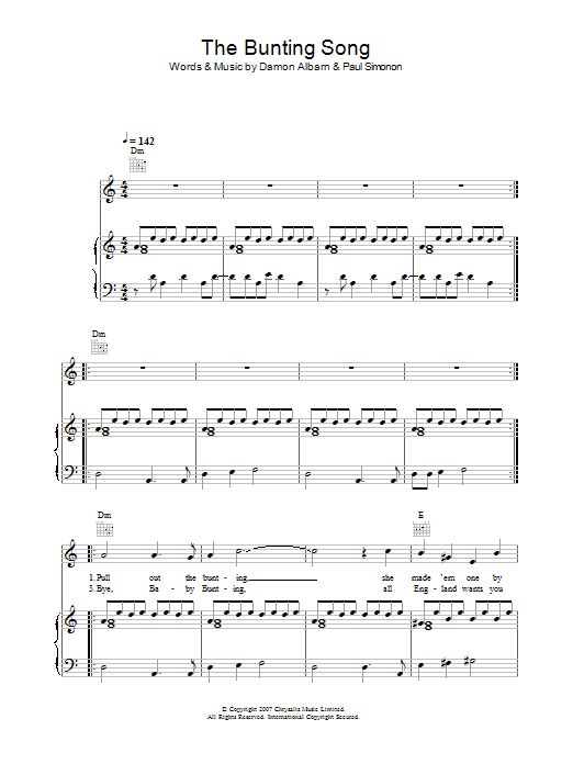 Product picture to: The Bunting Song