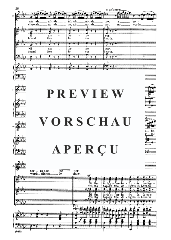 Produktgalerie: Seite 3 von 8 Sovra il sen la mano mi posa, , Sopran und Klavier