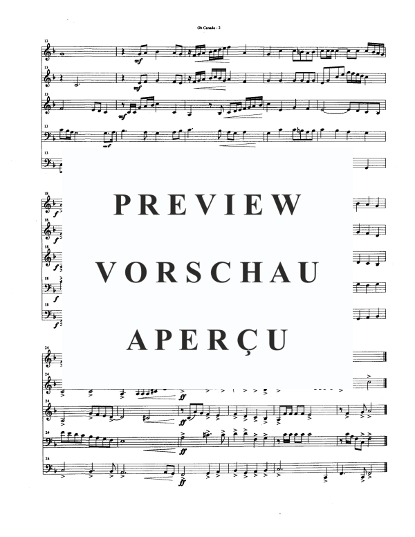 Produktgalerie: Seite 4 von 11 Oh Canada, , Blechbläser Quintett