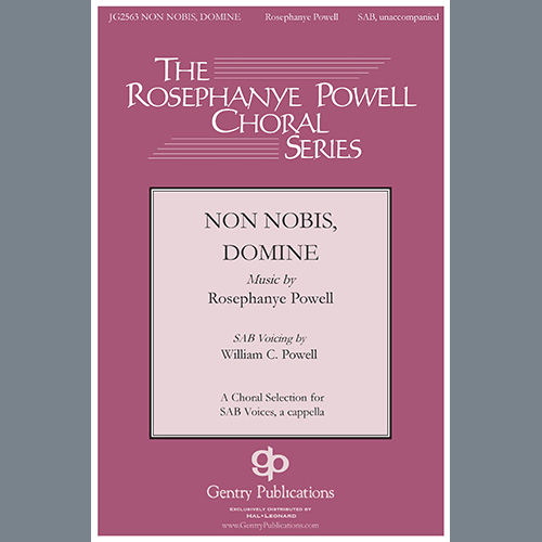 cover: Non Nobis, Domine (arr. William C. Powell), 