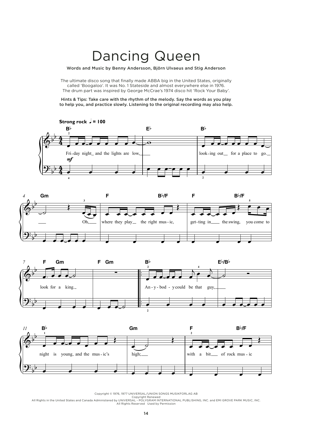 Produktbild zu:  Dancing Queen - ABBA