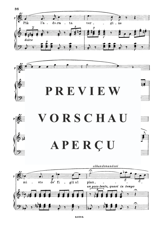 Produktgalerie: Seite 7 von 9 Me co al altar di venere, , Tenor und Klavier