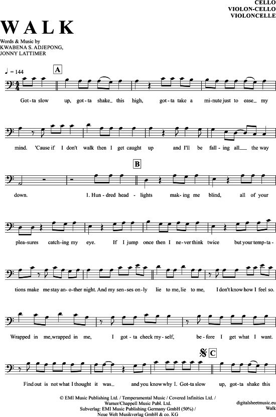 Produktbild zu: Walk Kwabs