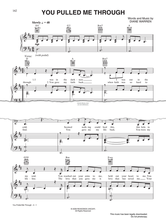 Product gallery: Page 1 of 1 You Pulled Me Through, Jennifer Hudson