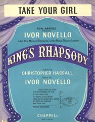 cover: Take Your Girl (from 'King's Rhapsody'), Ivor Novello, Gesang, Klavier