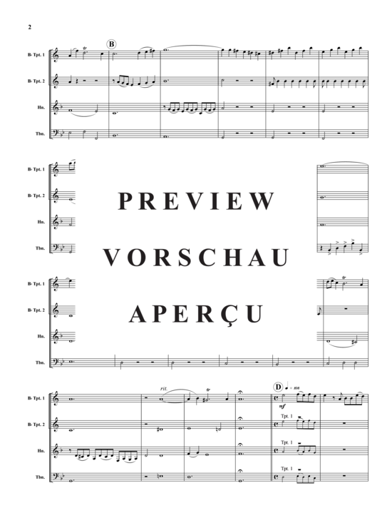 Produktgalerie: Seite 3 von 15 Prelude und Fuge in G-Moll  , , (2x Tromp in B, Horn/Pos, Pos)