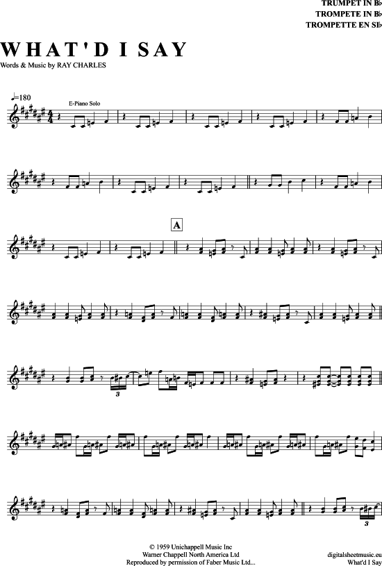 Produktbild zu: What´d I Say Ray Charles