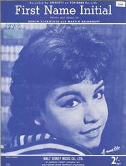 cover: First Name Initial, Annette