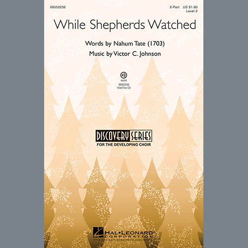 cover: While Shepherds Watched, Nahum Tate, Chor