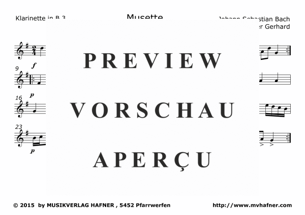 Product gallery: Page 10 of 11 Musette, , (clarinet choir)