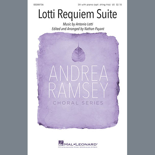 cover: Lotti Requiem Suite (arr. Natahn Payant), Antonio Lotti