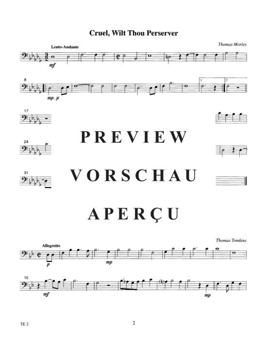 Product gallery: Page 19 of 21 Suite of English Madrigals , , (Tuba Quintet EETTT)