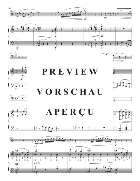 Product gallery: Page 16 of 21 Concertino , , (tuba + piano)