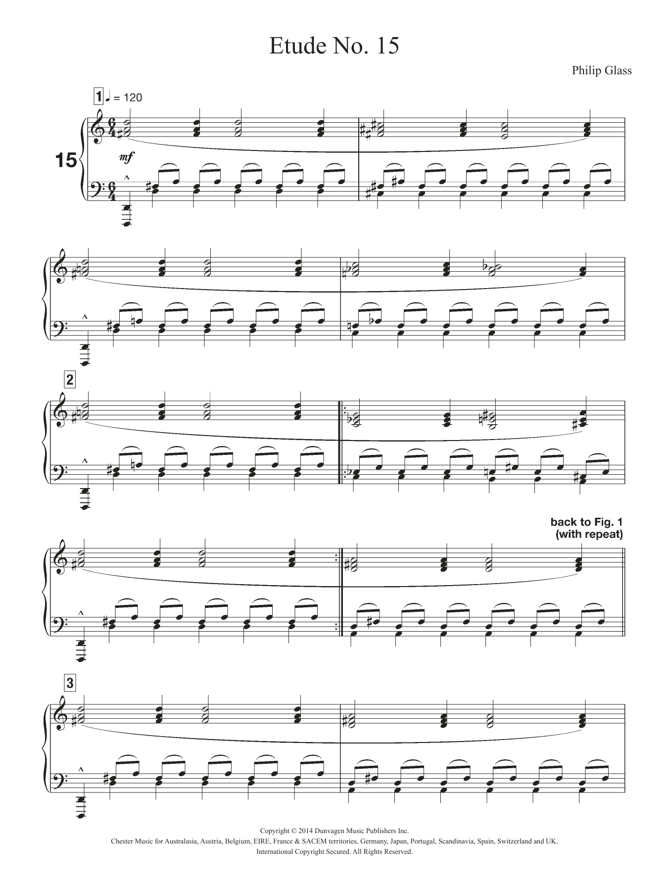 Produktbild zu: Etude No. 15