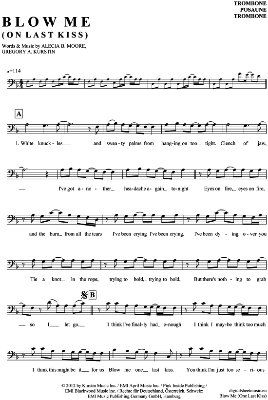 Product picture to: Blow Me (One Last Kiss) Pink