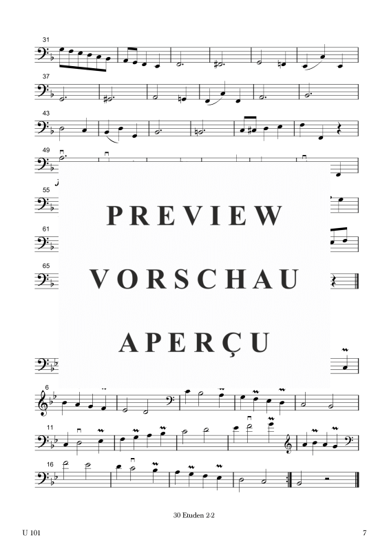 Produktgalerie: Seite 8 von 11 30 Etuden, , Kontrabass