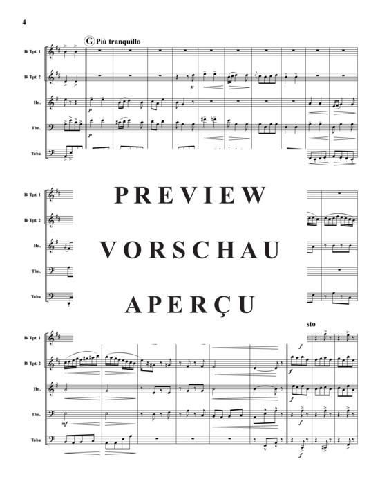 Produktgalerie: Seite 5 von 18 Russian Sailor Dance , , (Blechbläserquintett)