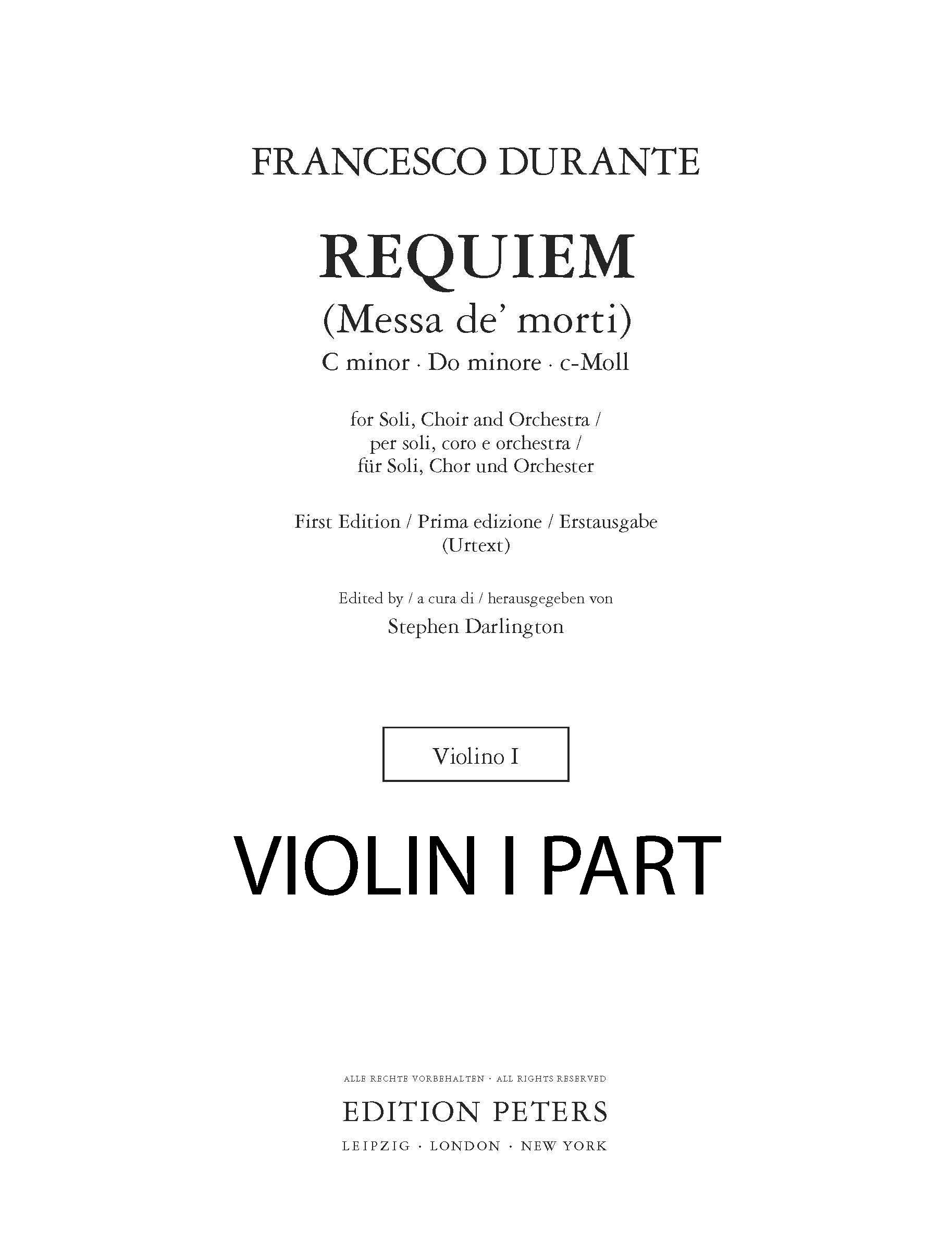 Produktbild zu: Requiem (Messa de' morti)