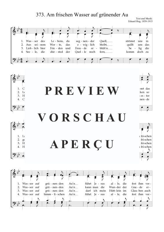 Product gallery: Page 2 of 3 Am frischen Wasser auf grünender Au, , Mixed Chorus