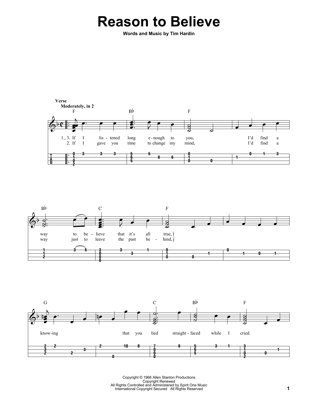 Produktgalerie: Seite 1 von 1 Reason To Believe, Rod Stewart, Ukulele