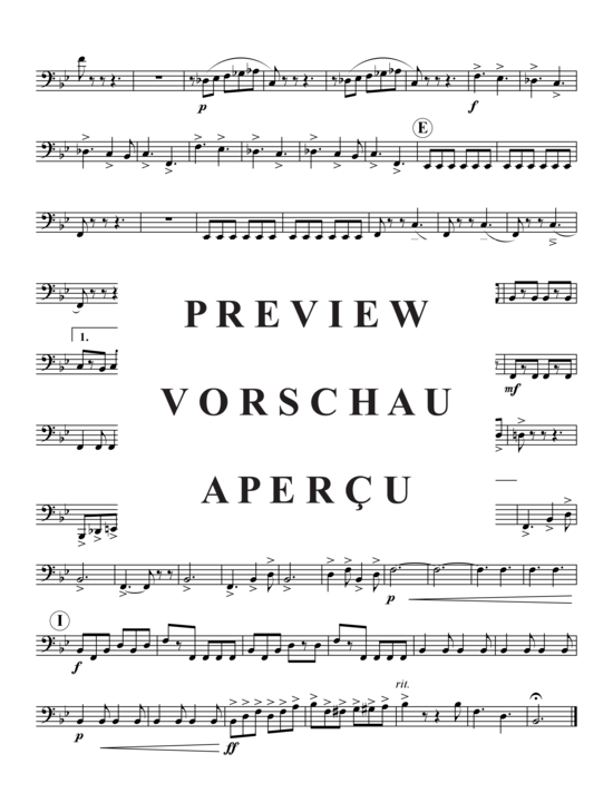 Product gallery: Page 6 of 12 Light Cavalry Ouvertüre , , (Trombone Quartet)