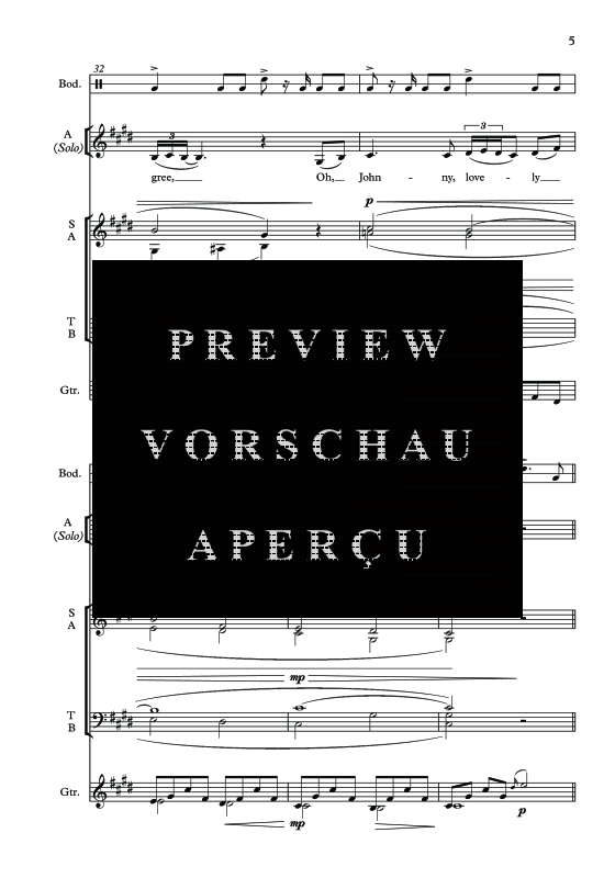 Produktgalerie: Seite 8 von 11 Courting is a pleasure, , Alt Solo, Gemischter Chor, Gitarre und irische Trommel