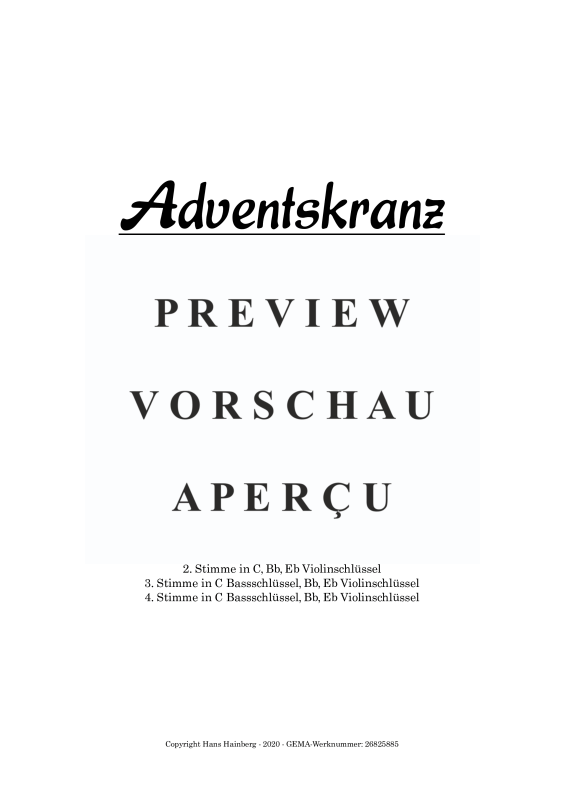 gallery: Adventskranz, , Blechbläser Quartett