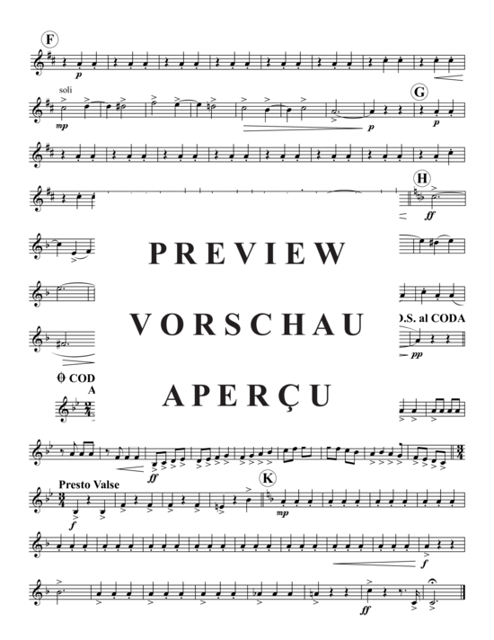 Produktgalerie: Seite 15 von 19 Over the Waves , , (Blechbläserquintett)