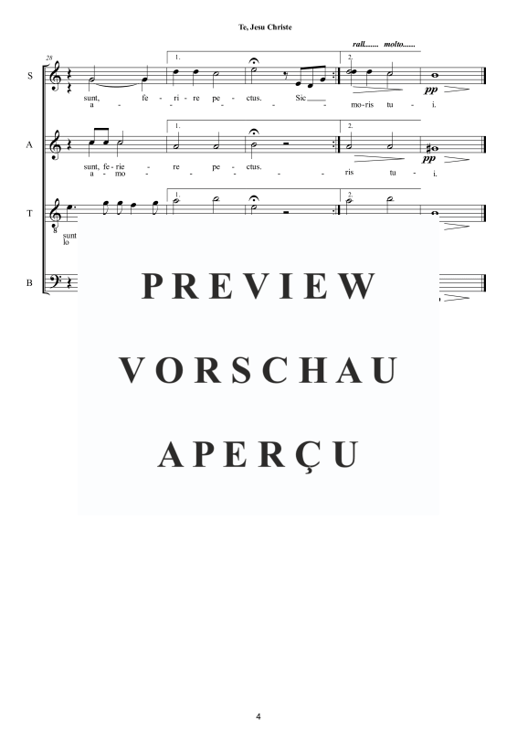 Produktgalerie: Seite 5 von 9 Te, Jesu Christe - Sacred Chant, , Gemischter Chor