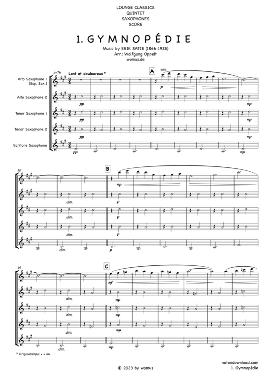Gymnopédie Nr. 1 