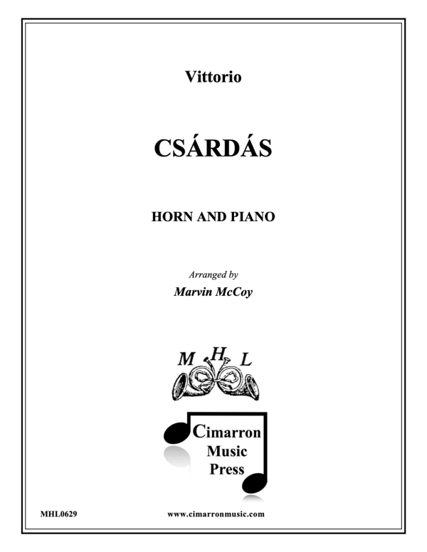 cover: Czardas, , Horn In F and Piano