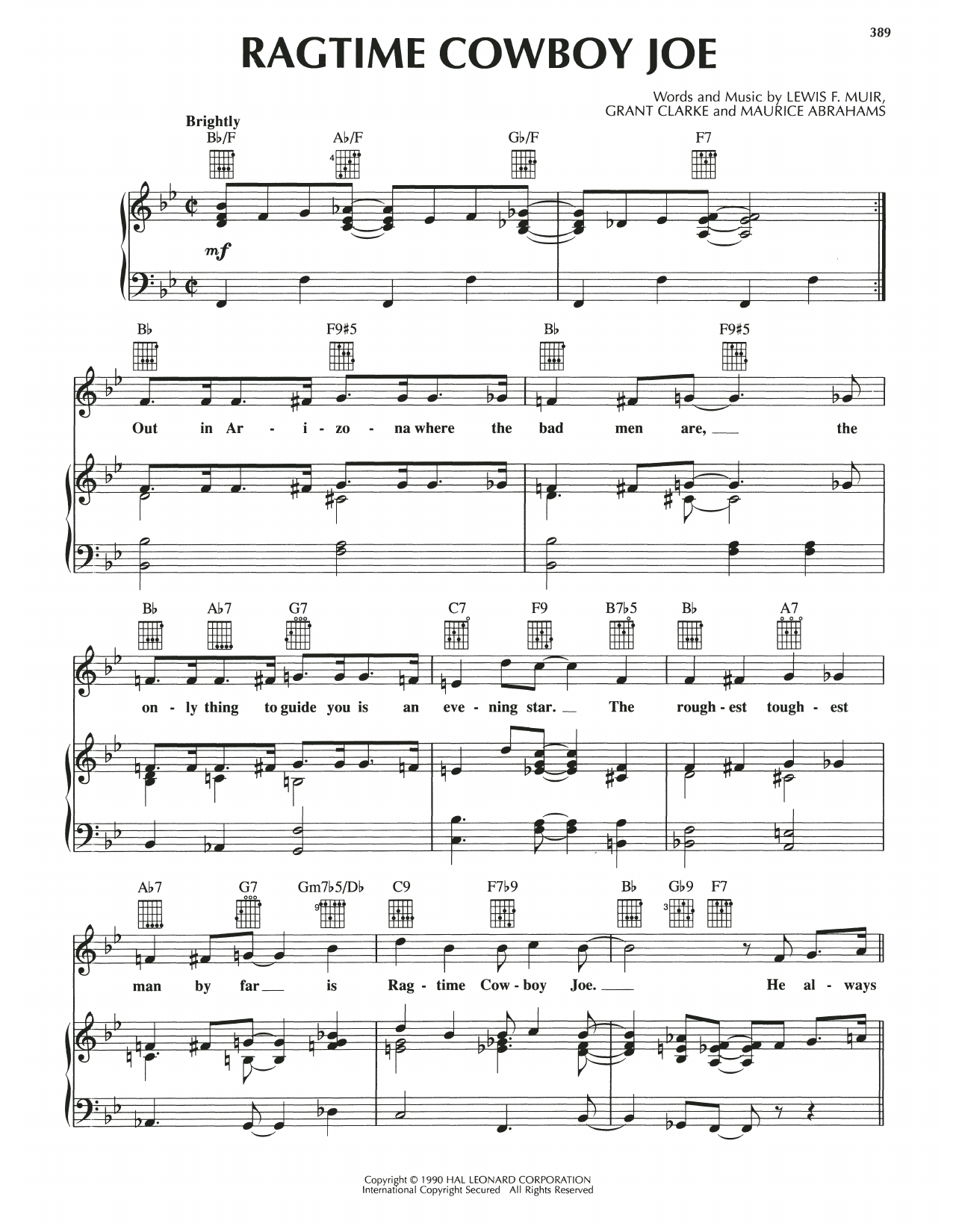 Produktbild zu: Ragtime Cowboy Joe