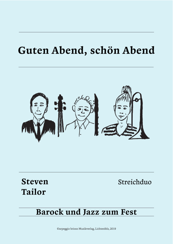 Product picture to: Guten Abend, schön Abend - aus dem Album Barock und Jazz zum FestVolksweise