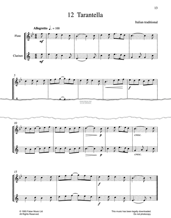 Product gallery: Page 1 of 1 Tarantella, Italian Traditional