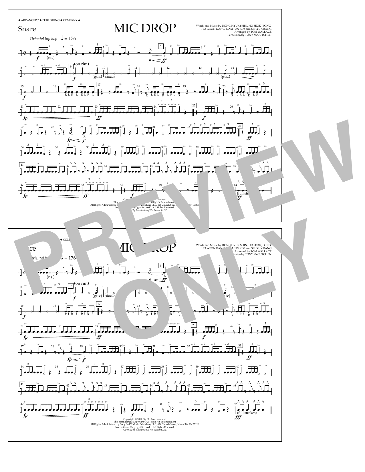Product picture to: Mic Drop - Snare