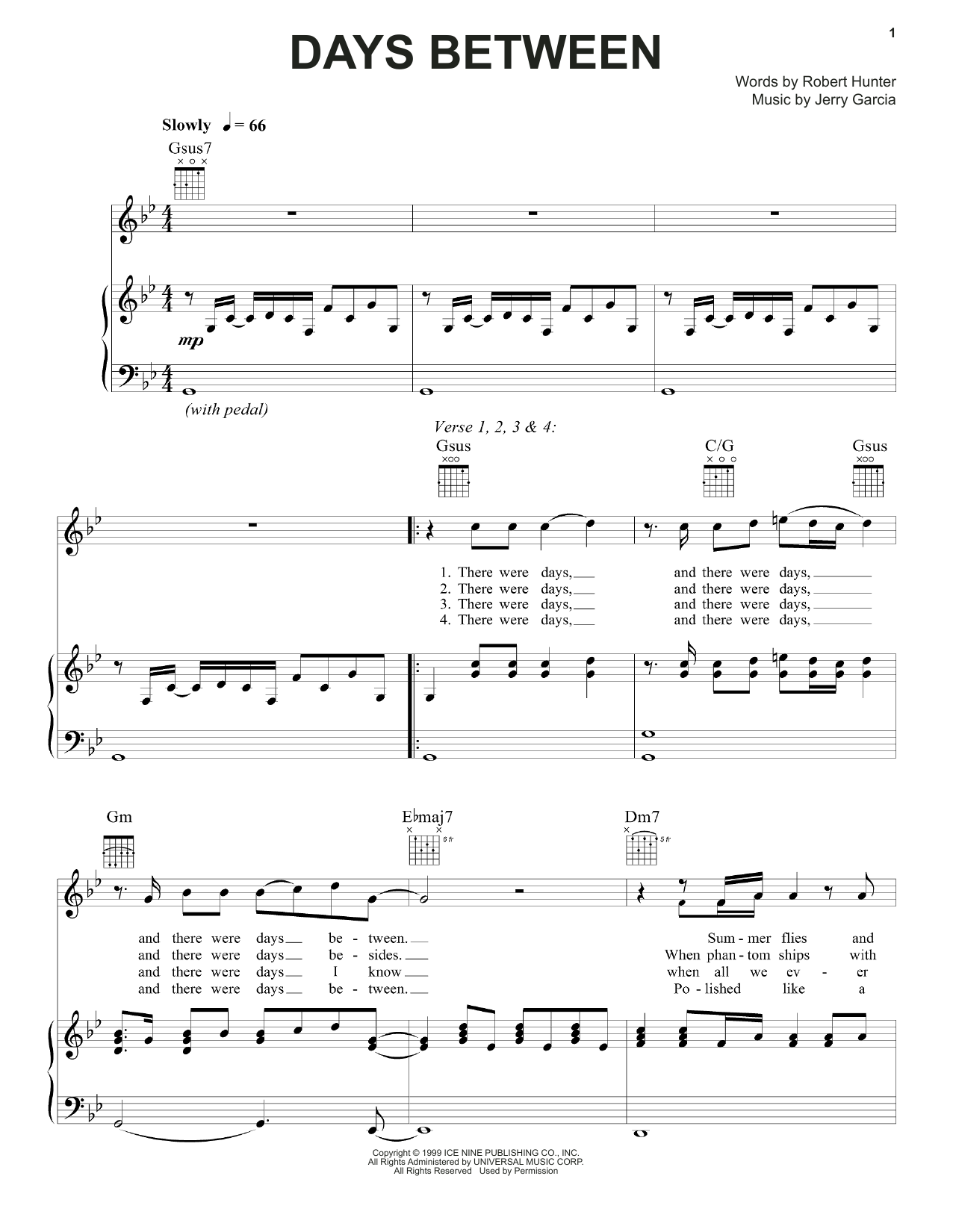 Produktbild zu: Days Between